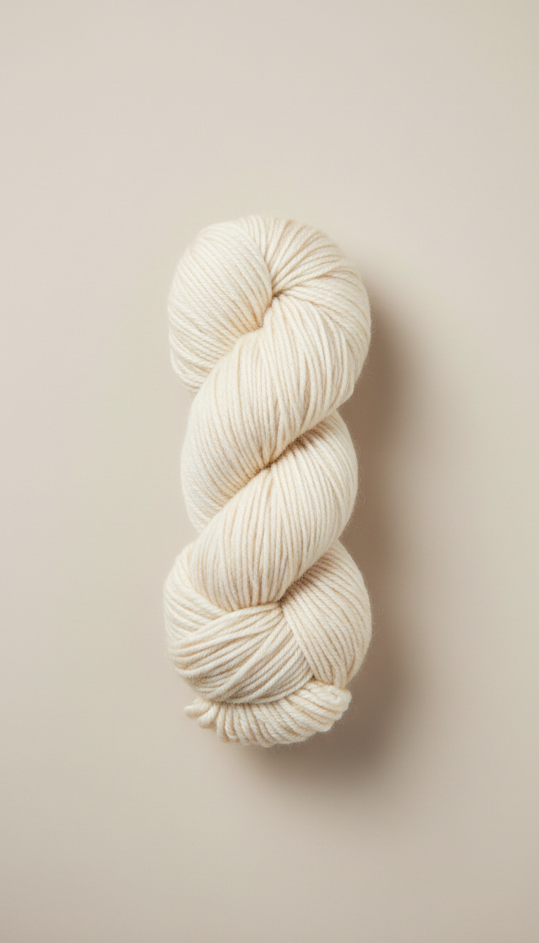 Porcelain Merino Wool Skein