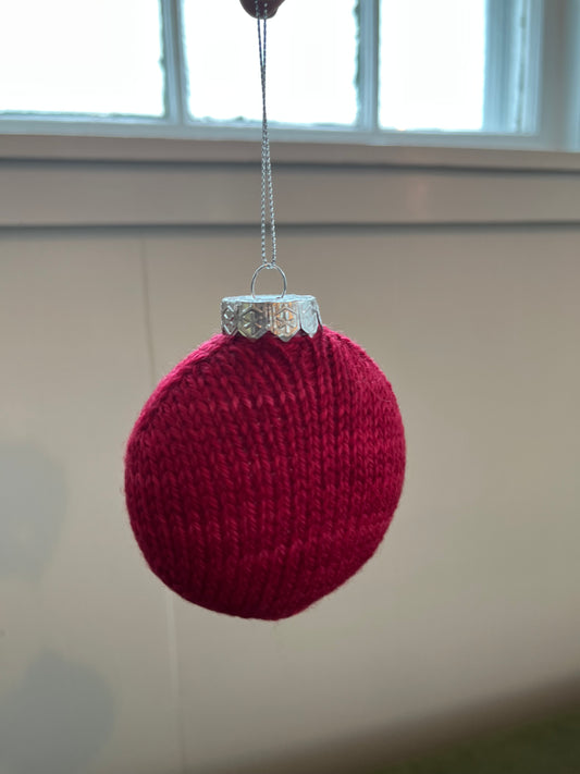 Knit a Holiday Keepsake Ornament Workshop w/ Christina