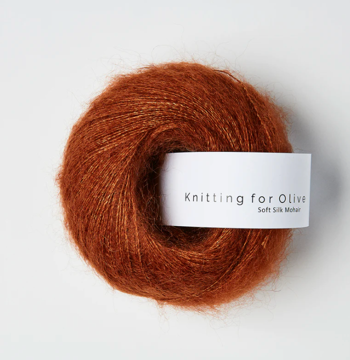 KFO Soft Silk Mohair - Rust