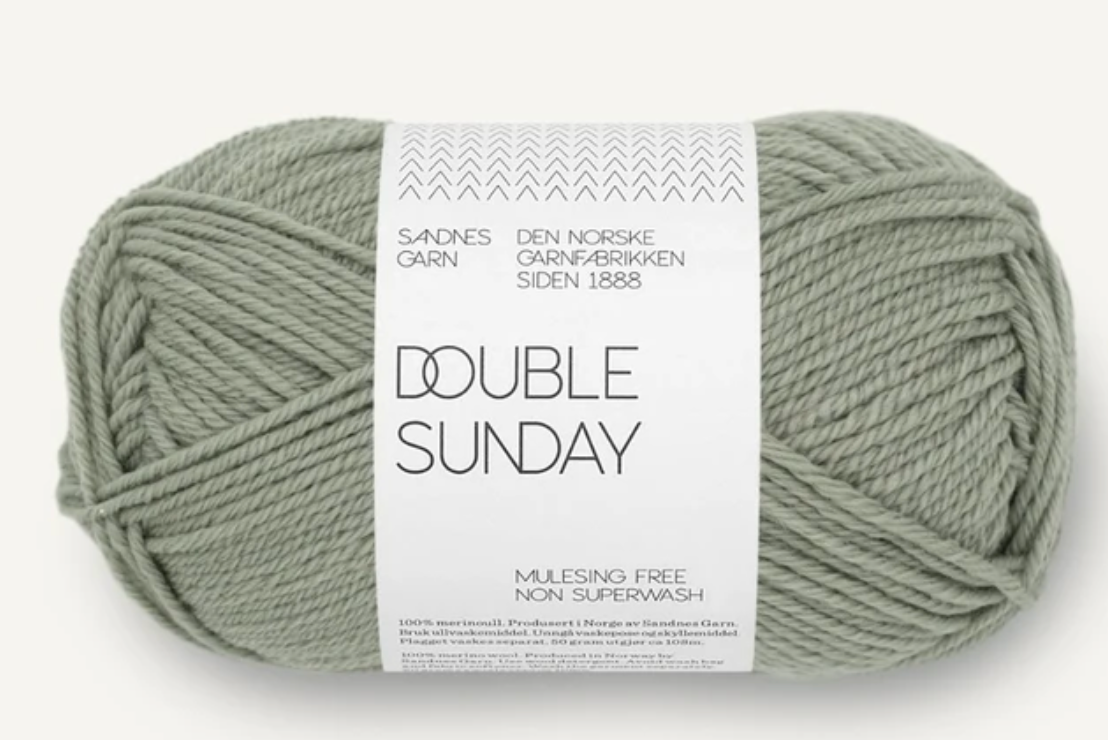 Double Sunday - 8521 Dusty Light Green